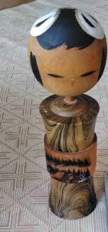 Large Kokeshi Doll Unique Design Approx. Height 38cm Vintage Rare Old Retro | eBay
