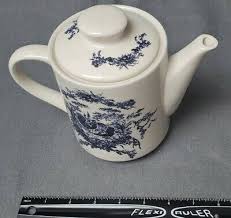 California Pantry Classic Ceramics Blue Rooster Teapot 2002 ...