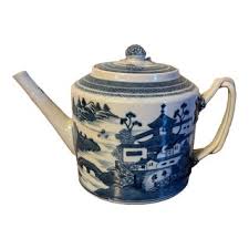 Antique 19th Century Chinese Export Blue & White Porcelain ...