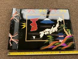 Korea Japan Photo Album Vtg 1950s 1960s. Hand painted | eBay