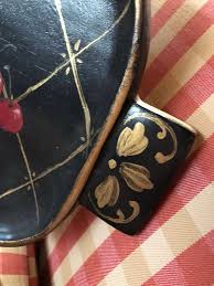 Country French Hand Painted Floral and Fruit Wood Tray - Etsy