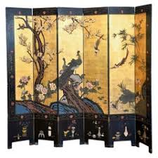 Coromandel Screen Gold Leaf - 6 For Sale on 1stDibs | vigo gold coromandel