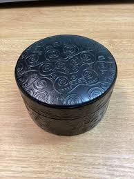 Handmade Leather Box for Jewellery or Trinket - Etsy