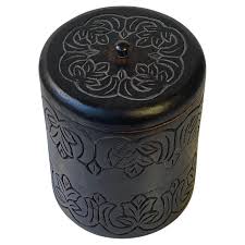 Antique Swedish Folk Art Tea Caddy in Hand-Carved Wood, 19th ...