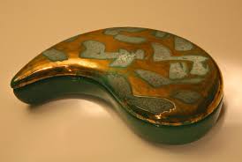 WESTWOOD Ceramic Dish With Lid - 1950's California Pottery - Etsy Canada