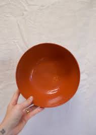 Vintage Asian Lacquered Wood Bowl - Etsy