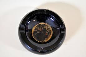 Antique Moser Bohemian Glass ashtray | eBay UK