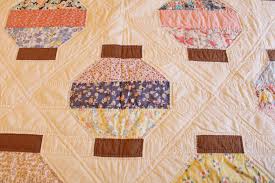 Lot - Handstitched Japanese Lantern Quilt