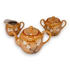 Orange Porcelain Teapots for sale | eBay