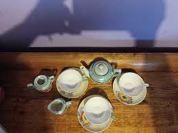 Beautiful Vintage Japanese Lustreware Child's Teaset..9 ...