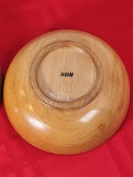 2 Vintage Japanese Wooden Cowboy Bowls - Etsy