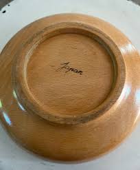 Vintage Light Wood Bowls/salad Made in Japan - Etsy