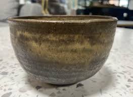 Tashiko Tazaezu Signed Japanese Hawaiian Studio Pottery Glazed Chawan Tea Bowl For Sale at 1stDibs