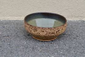 Brutalist Terracotta Bowl, 1960s for sale at Pamono