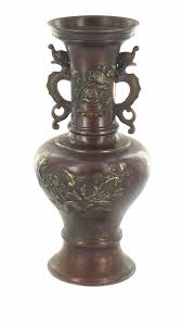 Antique Chinese Bronze Hu Vase With Archaic Bird Motifs 12 ...