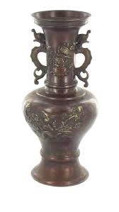 Antique Chinese Bronze Hu Vase With Archaic Bird Motifs 12 ...