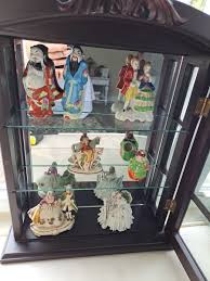 Wall Cabinet Glass Door and Mirrors for your miniature collection. | eBay