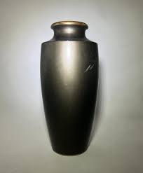 Vintage Japanese Mixed Dark Metal Artist Signed Vase Mt Fuji ...