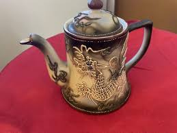 Vintage Moriage Dragonware Tea Set Japan Raised Star on Bottom | eBay