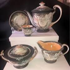 Vintage Niko Niko | Kitchen | Niko Niko Porcelain Dragon Ware Tea Set Vintage | Poshmark