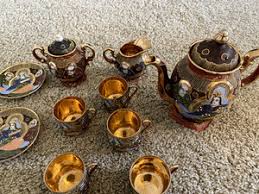 Japanese Satsuma Tea Set | eBay