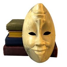 Vintage Balinese Mask, Two Sided Faces, Happy Sad, Comedy ...