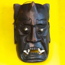 TIKI JUNGLE ROOM DECORATIVE DEVIL MASK, 1930'S,JAPAN | eBay