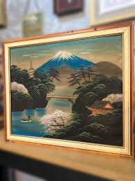 Sold at Auction: Vintage Silk Painting 16"x19"