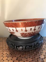 ACF Hong Kong Japanese Porcelain Rose Medallion Centerpiece Bowl | eBay