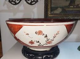 Antique Japanese Kutani Bowl, Japanese Porcelain W Immortals Meiji Period Signed | eBay