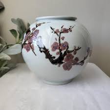 Vintage Celadon & Apricot Flower Vase Japanese Ikebana Style~3.5" X 5.25" - Etsy Australia