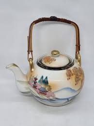 Vintage Handpainted Maruku China Teapot / Sugar Bowl / Milk Jug | Made in Japan | - Etsy