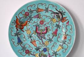 Vintage Set of Five Jingdezhen Zhongguo Butterfly Plates - Etsy