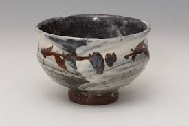 Jim Malone Ceramic Hakeme Tea Bowl 027 | MIAR Arts