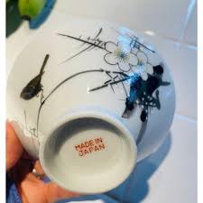 Vintage Japanese Porcelain Rice/Snack Bowls or Tea-Set of 8-Made in Japan | eBay