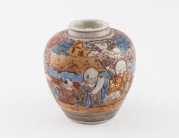 Japanese MORIAGE SATSUMA Early 20th Century Hand Painted ...