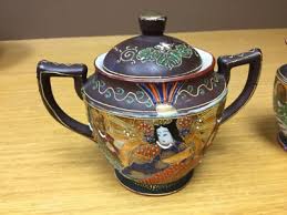 4 Misc. of Antique Japanese Satsuma Immortal Pieces ...