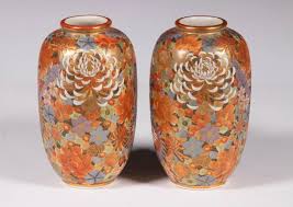Sold at Auction: PR JAPANESE SATSUMA VASES
