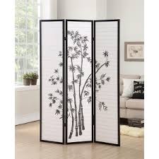 Roundhill Furniture 3-Panel Oriental Shoji Screen/Room ...