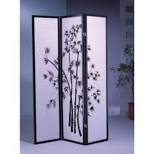 ORE International Bamboo 3-Panel Room Divider R591B - The ...