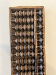 Japanese Abacus Calculating Tool Vintage Sibusawa Eiichi Precious Wooden | eBay