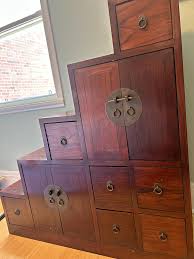 Cool teak step shelf