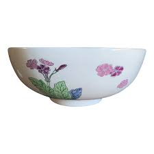 Vintage Mid 20th Century Imari Porcelain Gold Bowl | Chairish