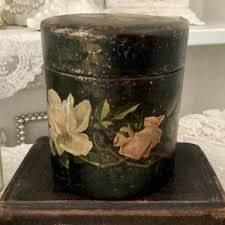 Paper Mache Powder Pot - Etsy