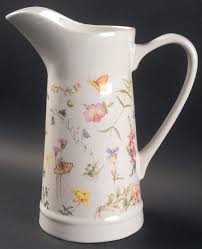Wildflower Meadow 48 Oz Pitcher by Marjolein Bastin | Replacements, Ltd.