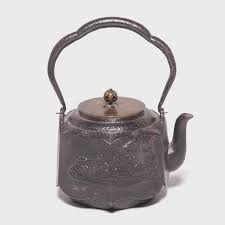 Japanese Tetsubin with Landscape - Browse or Buy at PAGODA RED