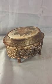 vintage 30s -40s silver trinket music box / plays "Memory" | eBay