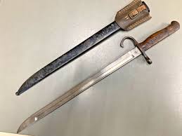 Japanese Arisaka Type 30 Bayonet with Scabbard | eBay