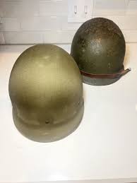 Rare WW2 US M1 Helmet with Hawley Fiber Liner Nice 100 ...