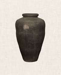 Olive Ateliers Vintage Grain Pot from India